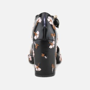 NENUPHAR BLACK FLOWERS - Image 3