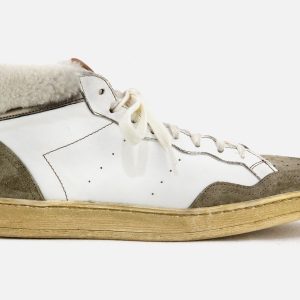 ELIA SNEAKER HI MUD WHITE – Image 1