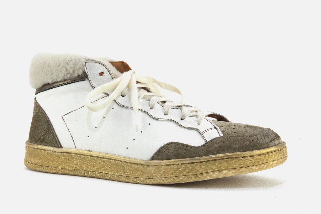 ELIA SNEAKER HI MUD WHITE