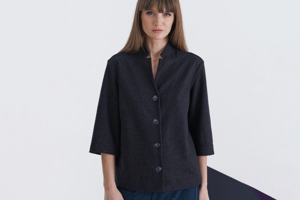 VESTE VILNIUS WOOL NAVY PIX
