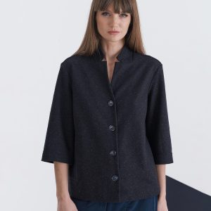 VESTE VILNIUS WOOL NAVY PIX - Image 1