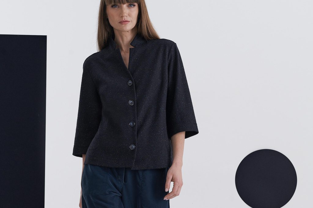 VESTE VILNIUS WOOL NAVY PIX