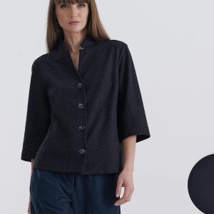 VESTE VILNIUS WOOL NAVY PIX - Image 2