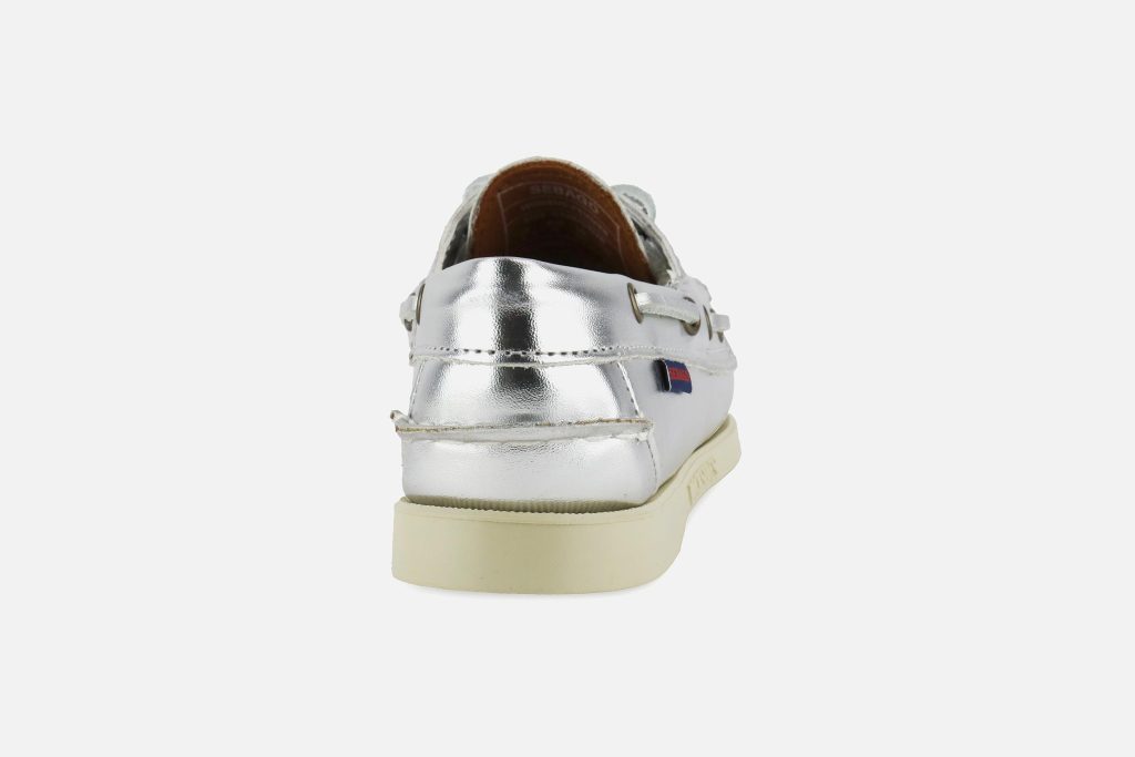 DOCKSIDES METAL SILVER
