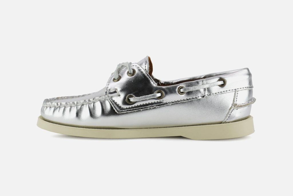DOCKSIDES METAL SILVER