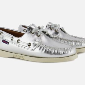 DOCKSIDES METAL SILVER - Image 6
