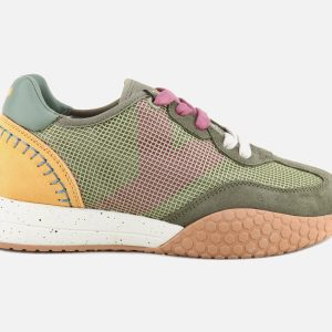 KW9757 KHAKI PURPLE YELLOW - Image 1