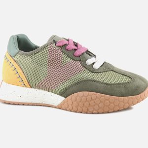 KW9757 KHAKI PURPLE YELLOW - Image 2