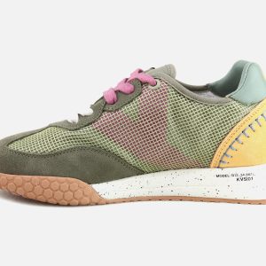 KW9757 KHAKI PURPLE YELLOW - Image 4