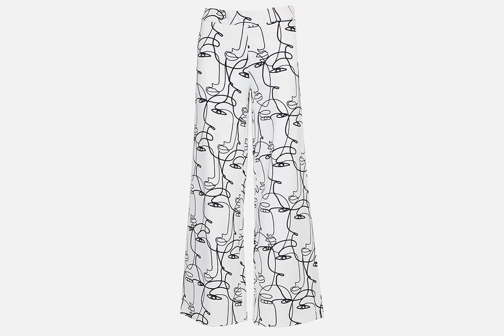 FAYE GRAPHIC WHITE BLACK