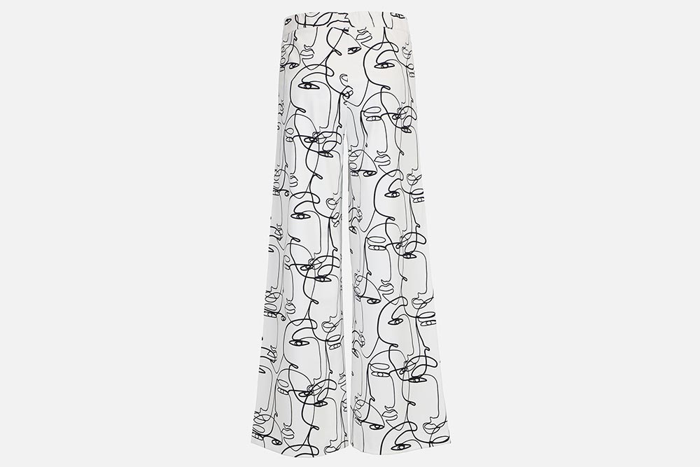 FAYE GRAPHIC WHITE BLACK