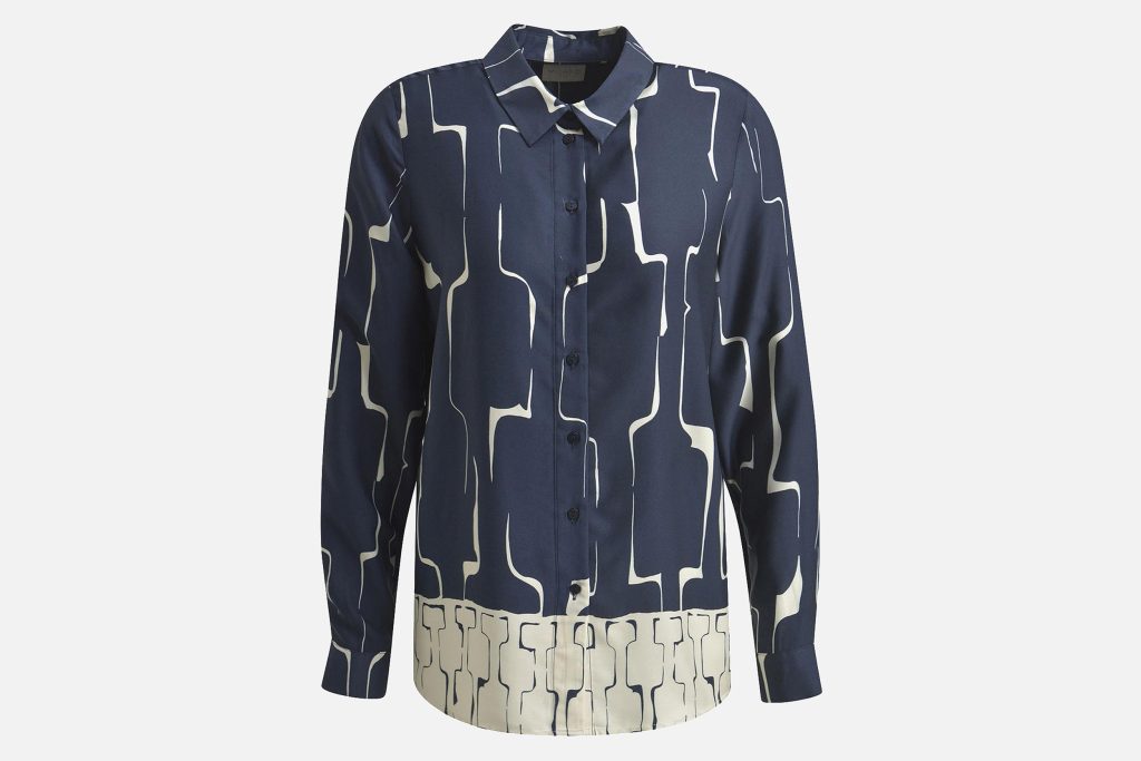 MEREDITH NAVY PRINT