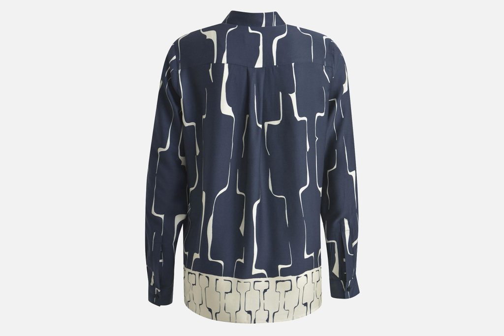 MEREDITH NAVY PRINT