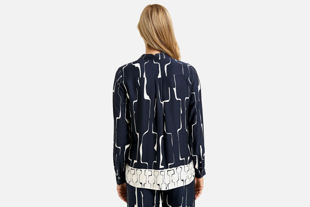 MEREDITH NAVY PRINT