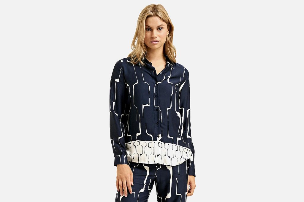 MEREDITH NAVY PRINT