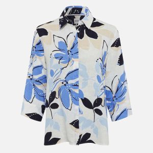 VICKY LIN FLORAL BLUE - Image 1