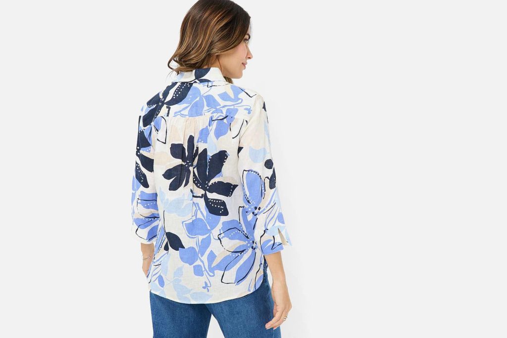 VICKY LIN FLORAL BLUE