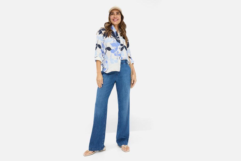 VICKY LIN FLORAL BLUE
