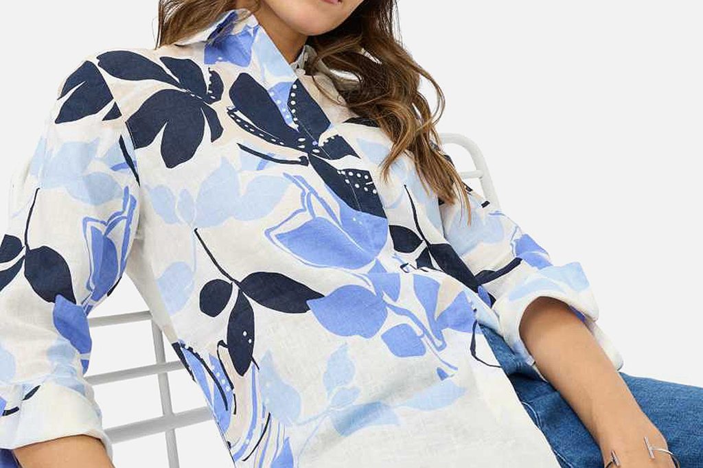 VICKY LIN FLORAL BLUE