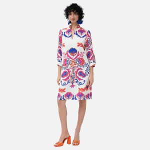 ROBE STELLA BLANC MULTI - Image 1
