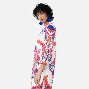 ROBE STELLA BLANC MULTI - Image 2