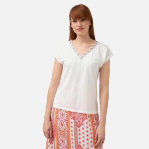 TSH GALICIA BLANC MULTI – Image 1
