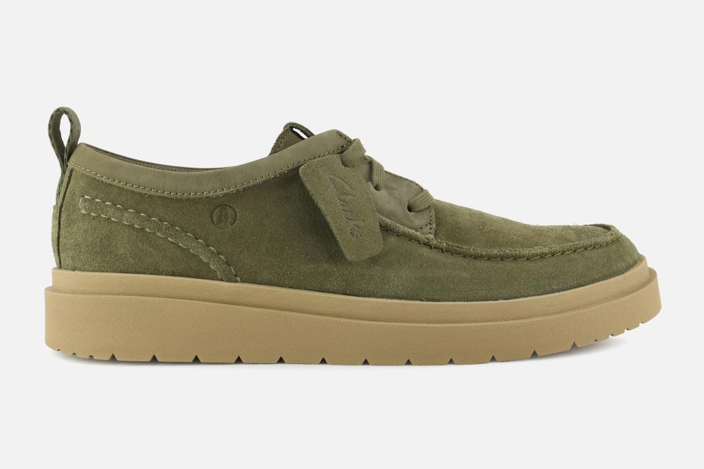 POLDEN MOC OLIVE SUEDE