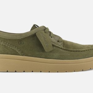POLDEN MOC OLIVE SUEDE – Image 1