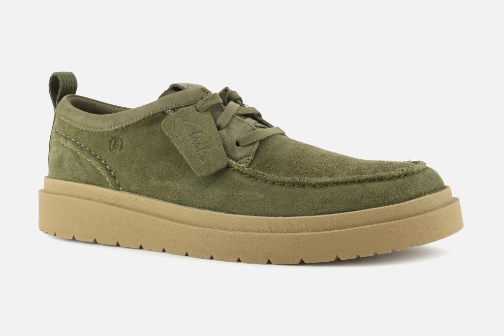 POLDEN MOC OLIVE SUEDE