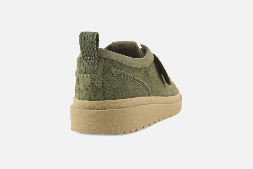 POLDEN MOC OLIVE SUEDE