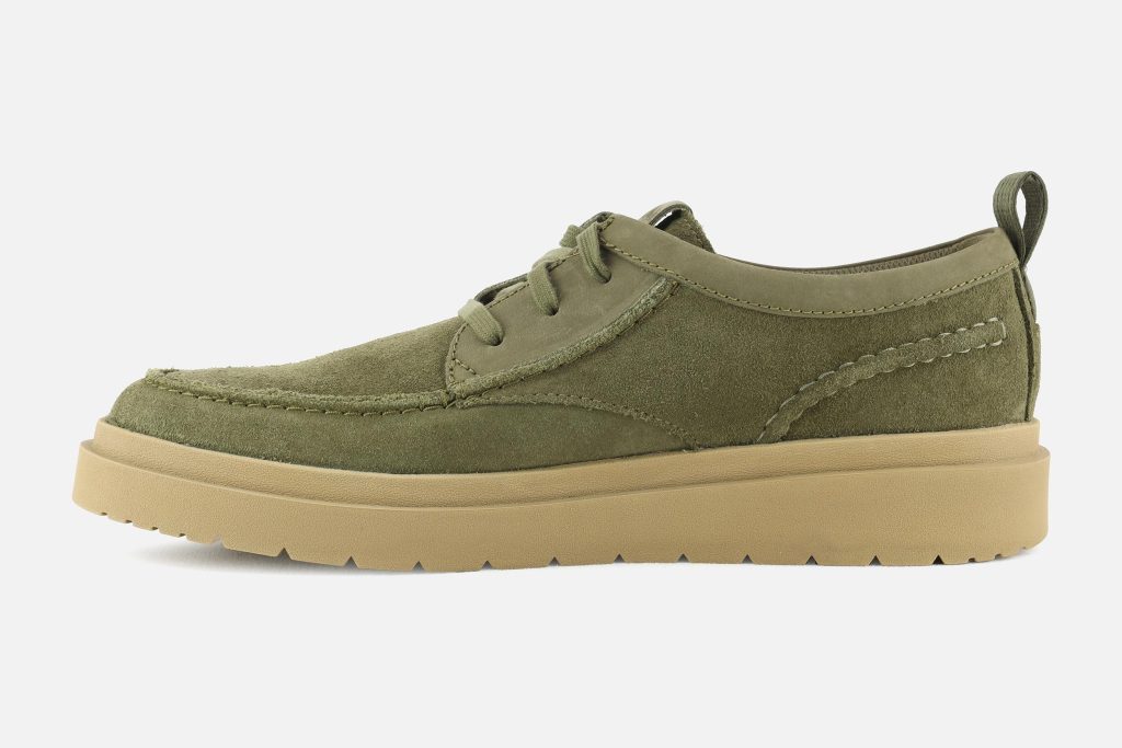 POLDEN MOC OLIVE SUEDE
