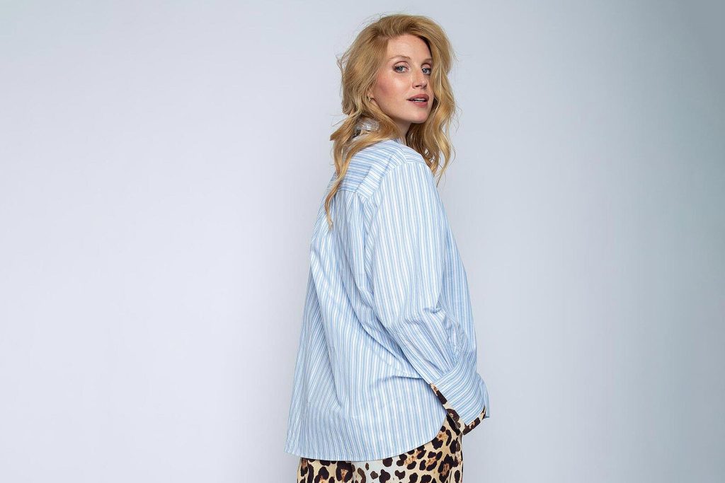ELEOSTRIPES SHIRT BLUE