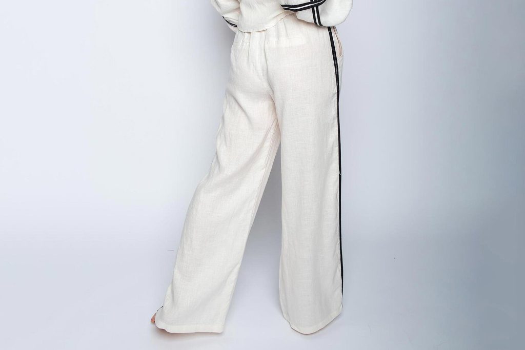 EPURE PANTS OFFWHITE LINEN