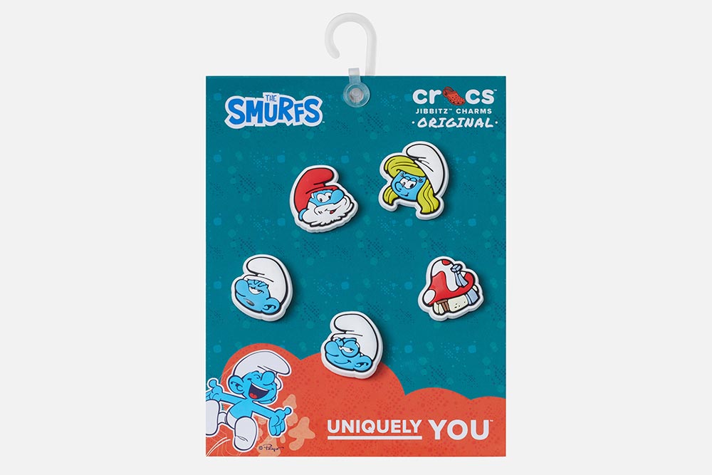 JIBBITZ SMURFS 5PK