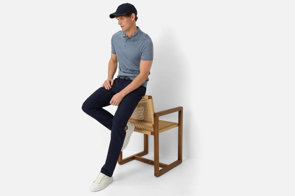 POLO PARVIS BLEU NUAGE