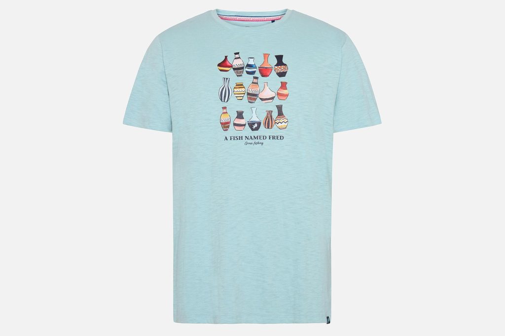 TSHIRT VASE LIGHT BLUE