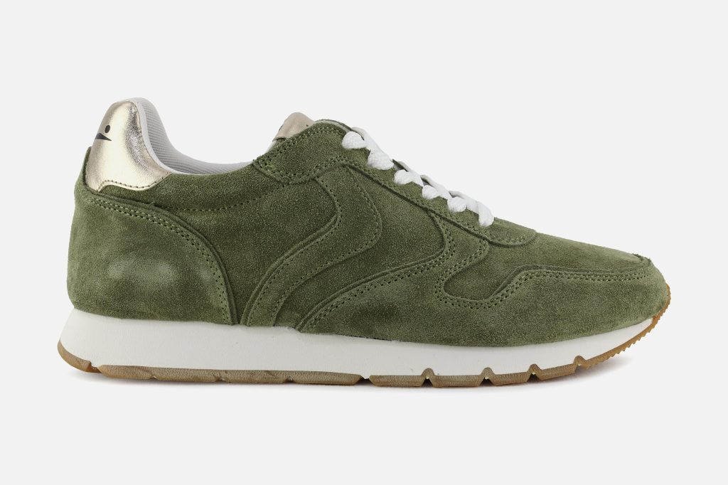 JULIA SUEDE ARMY GREEN