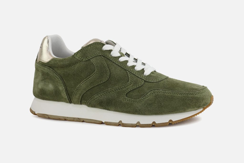 JULIA SUEDE ARMY GREEN