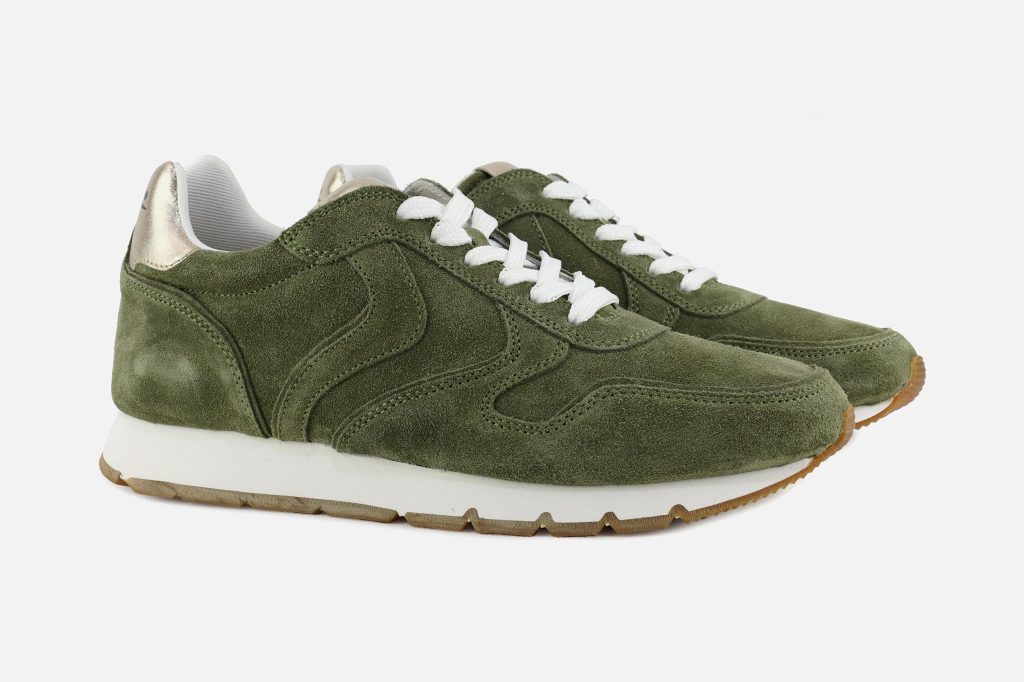 JULIA SUEDE ARMY GREEN