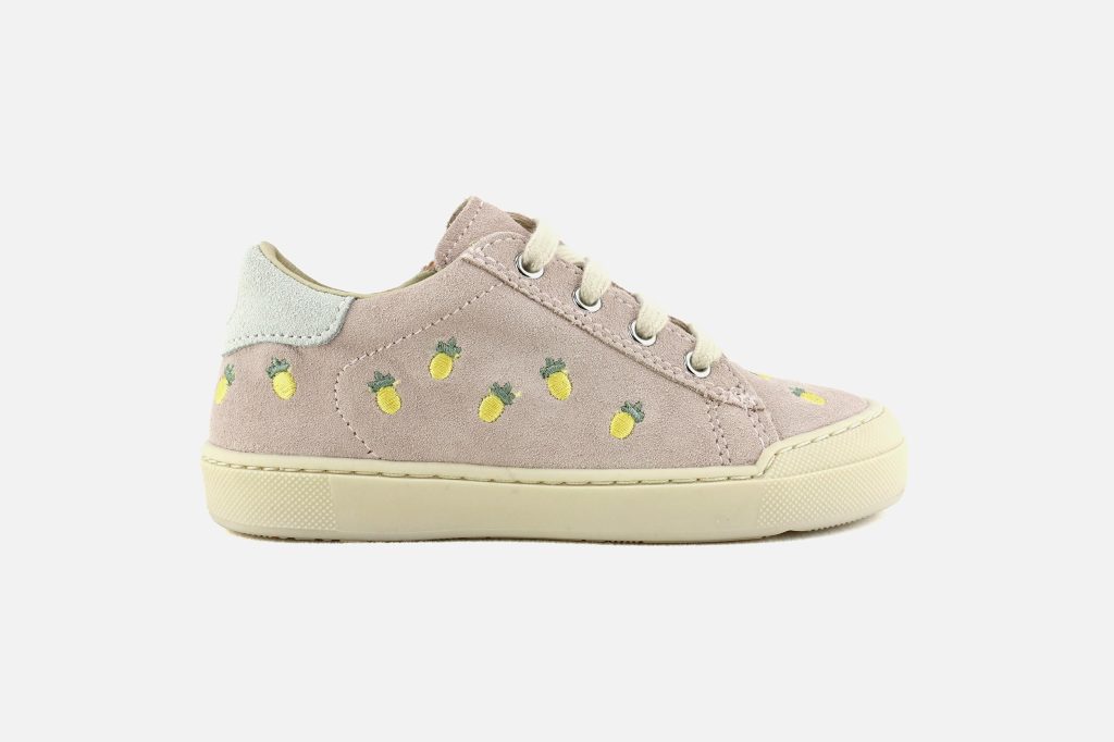 LEO LACE ZIP ROSA ANANAS
