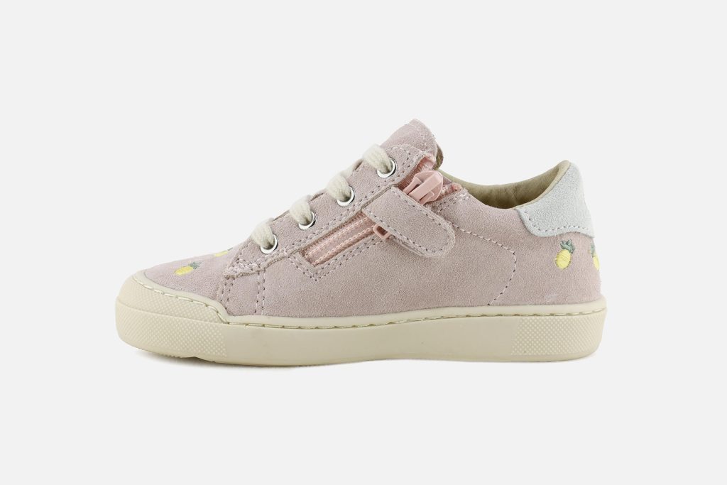 LEO LACE ZIP ROSA ANANAS