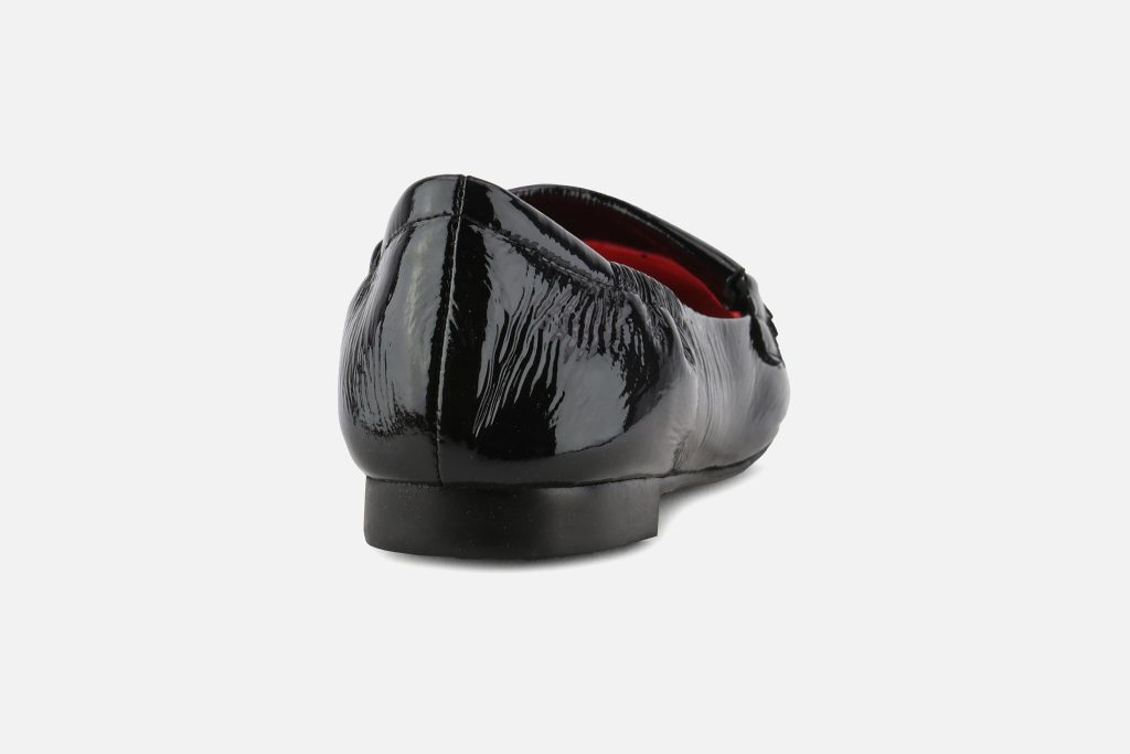 VENY FRINGE LACK BLACK