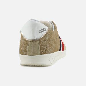 FLAT GOLD BEIGE BLUE RED – Image 3