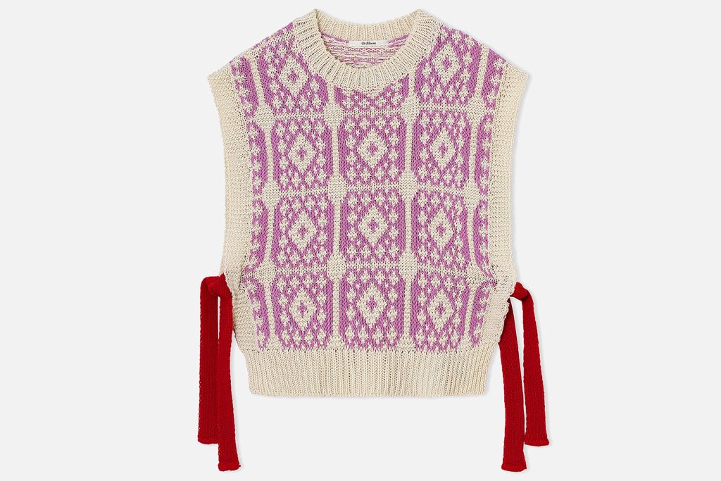 PULL SM GUSTO ROSE ECRU