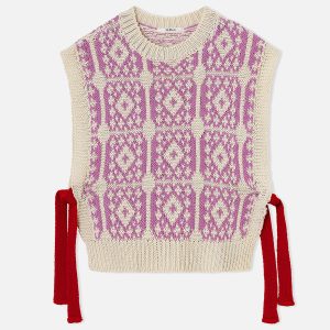 PULL SM GUSTO ROSE ECRU - Image 1