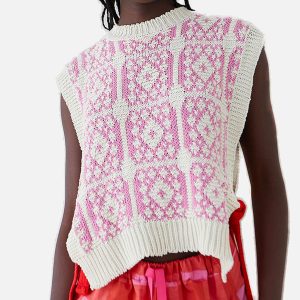 PULL SM GUSTO ROSE ECRU - Image 2