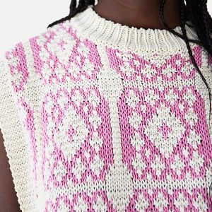 PULL SM GUSTO ROSE ECRU - Image 5