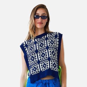PULL SM GUSTO BLEU ECRU - Image 5