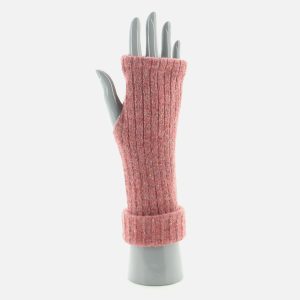 PERRIN MITAINES ALPAGA ROSE - Image 1