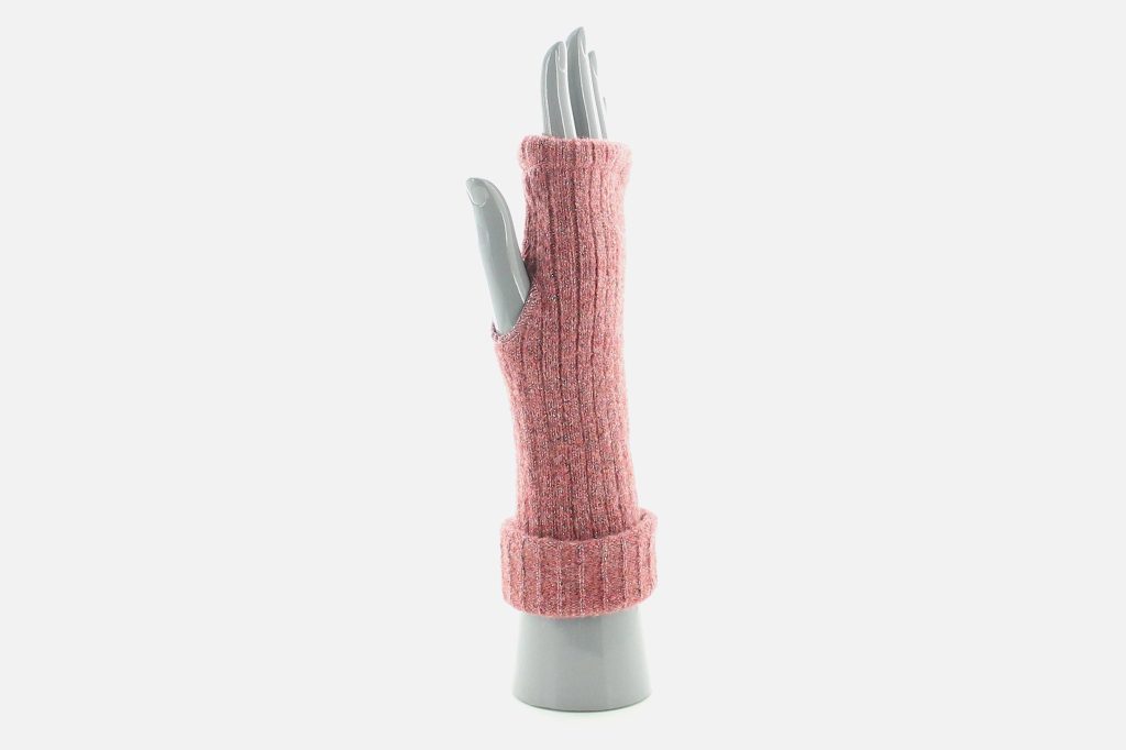 PERRIN MITAINES ALPAGA ROSE
